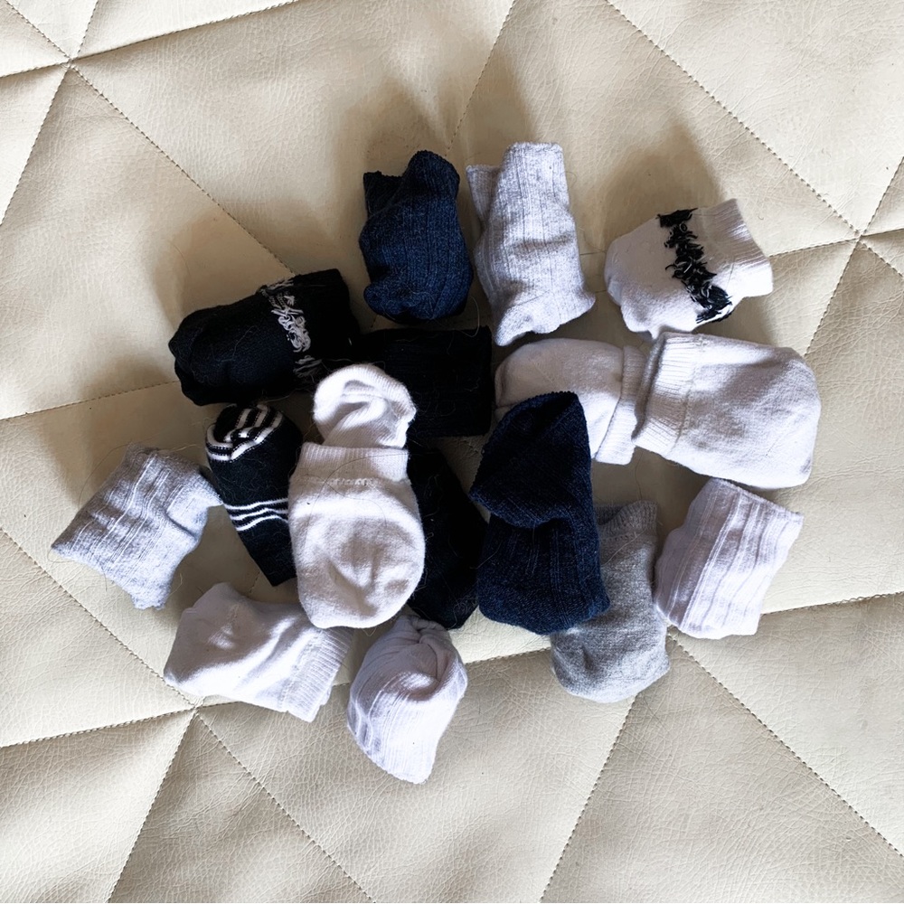 George • Baby Sock Bundle x 16 / NB-12 Months